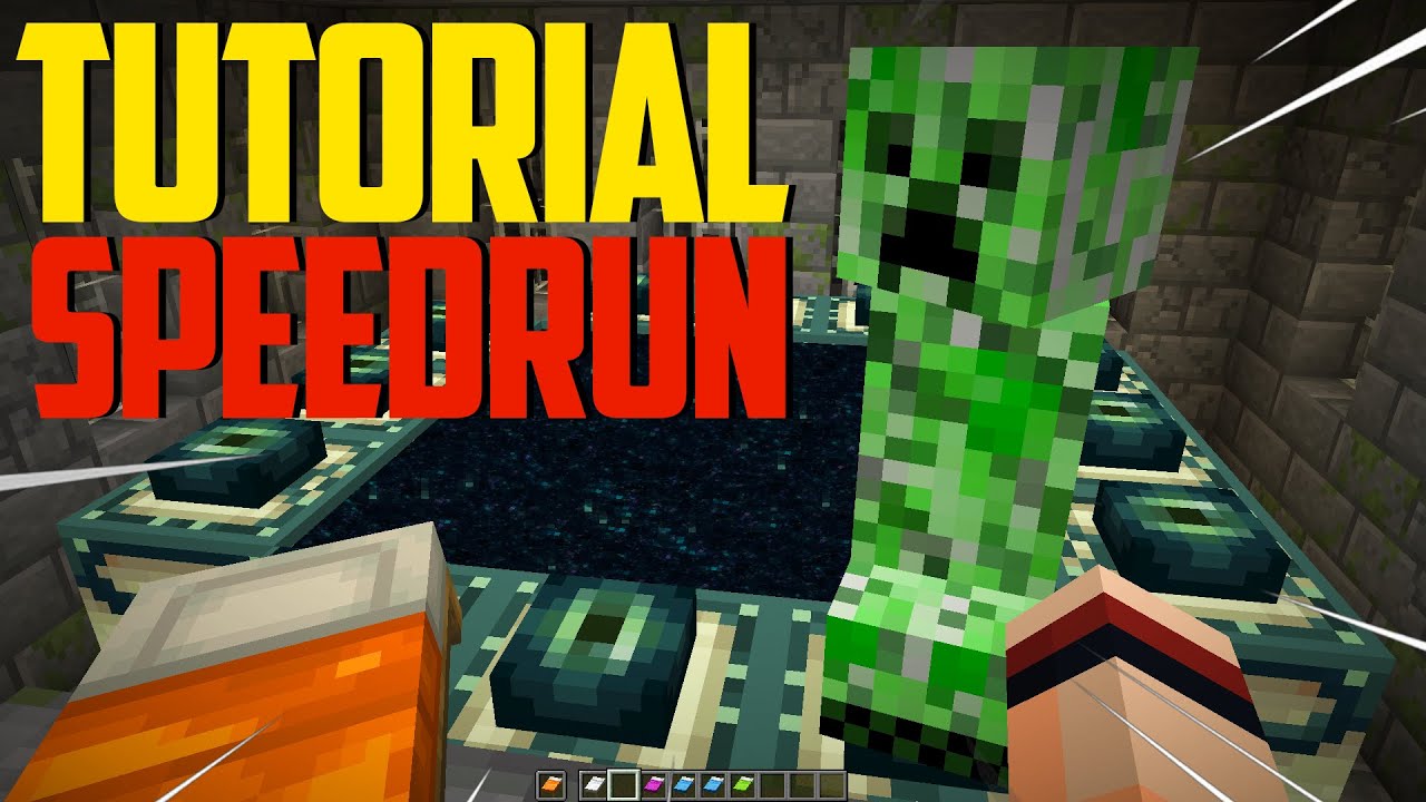 COME FARE UNA SPEEDRUN DI MINECRAFT ITA - TUTORIAL