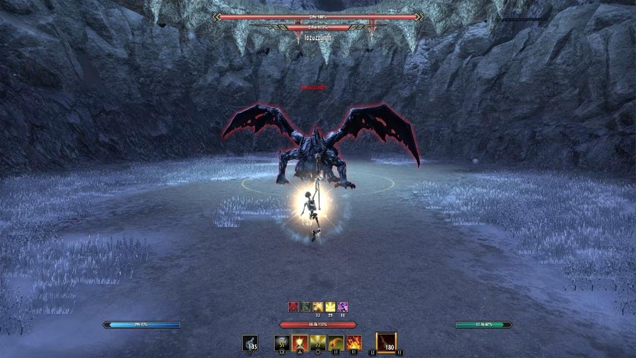 ESO - vVH 43 Seconds Lozuzzunth Boss  Lost Depths