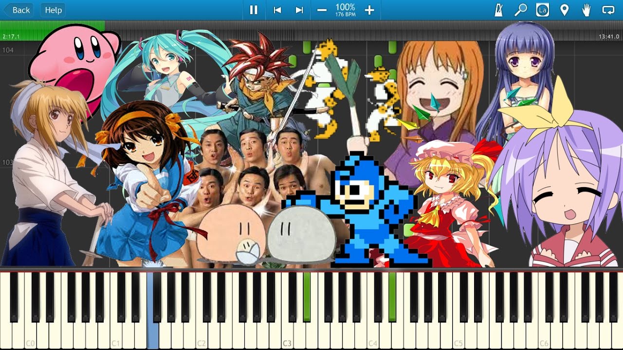 Nico Nico Douga Ryuuseigun Medley | Piano