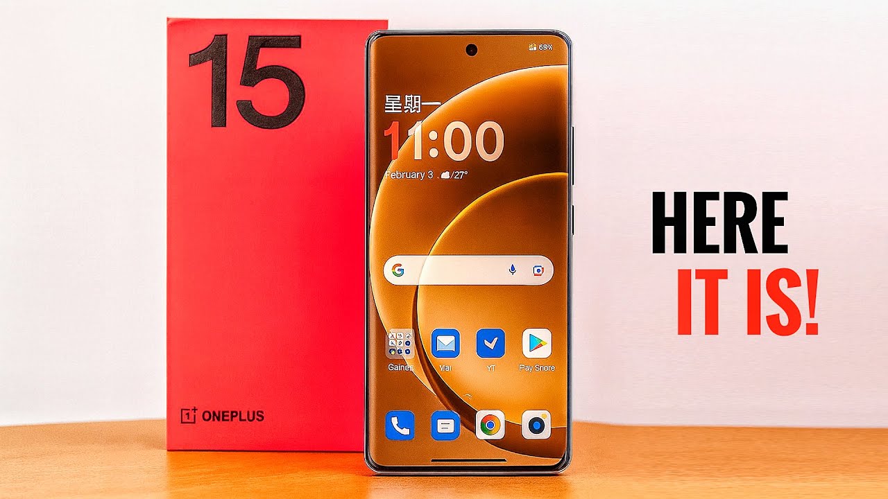OnePlus 15 &mdash; подтверждена дата глобального запуска!