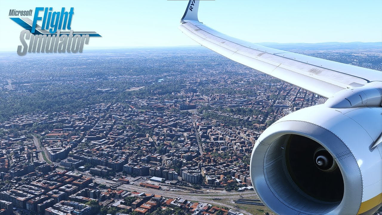 PMDG 737 | EPIC City Approach Into ROME CIAMPINO!