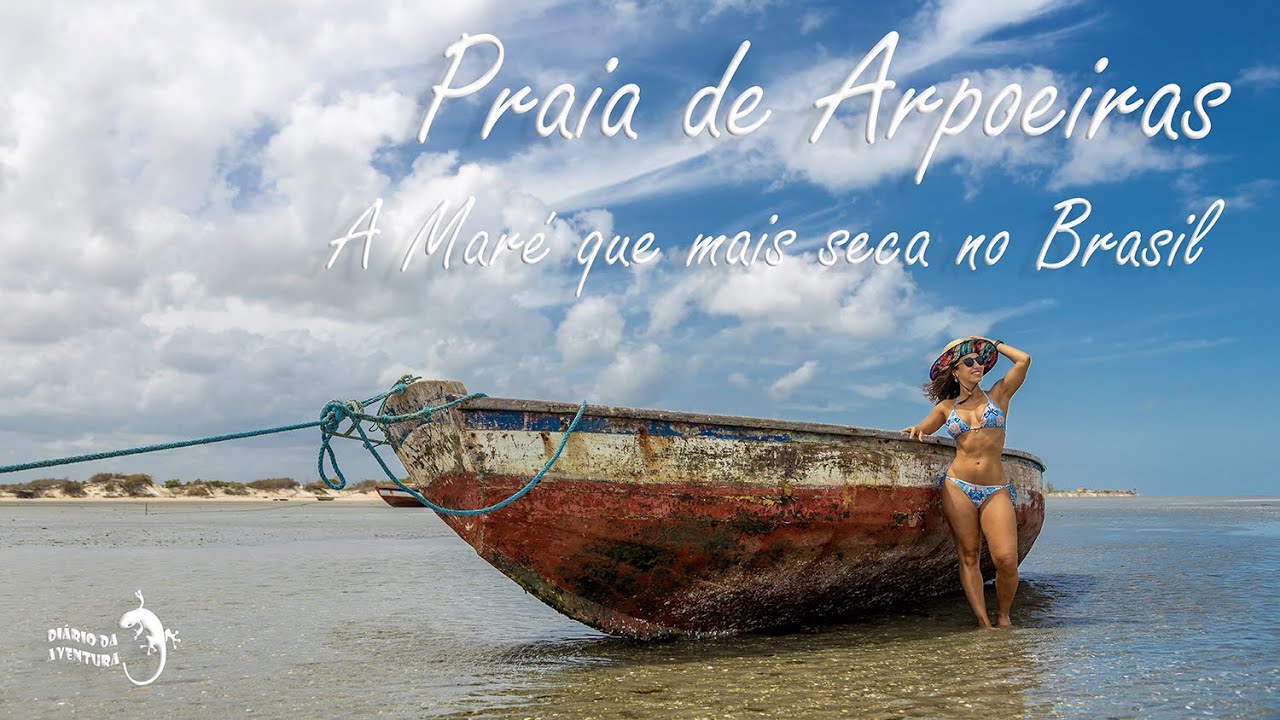 ARPOEIRAS, A PRAIA QUE MAIS SECA NO BRASIL.