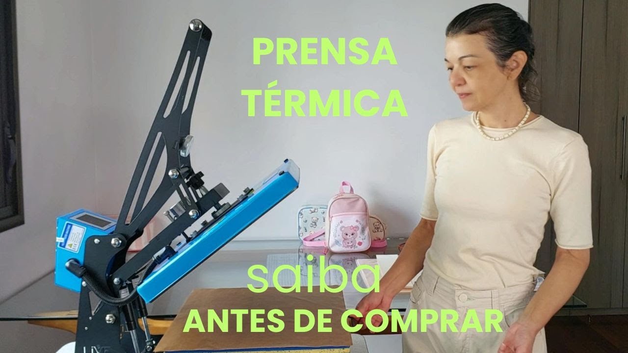 Prensa Sublim&aacute;tica Tudo que voc&ecirc; precisa saber antes de comprar uma prensa para sublima&ccedil;&atilde;o