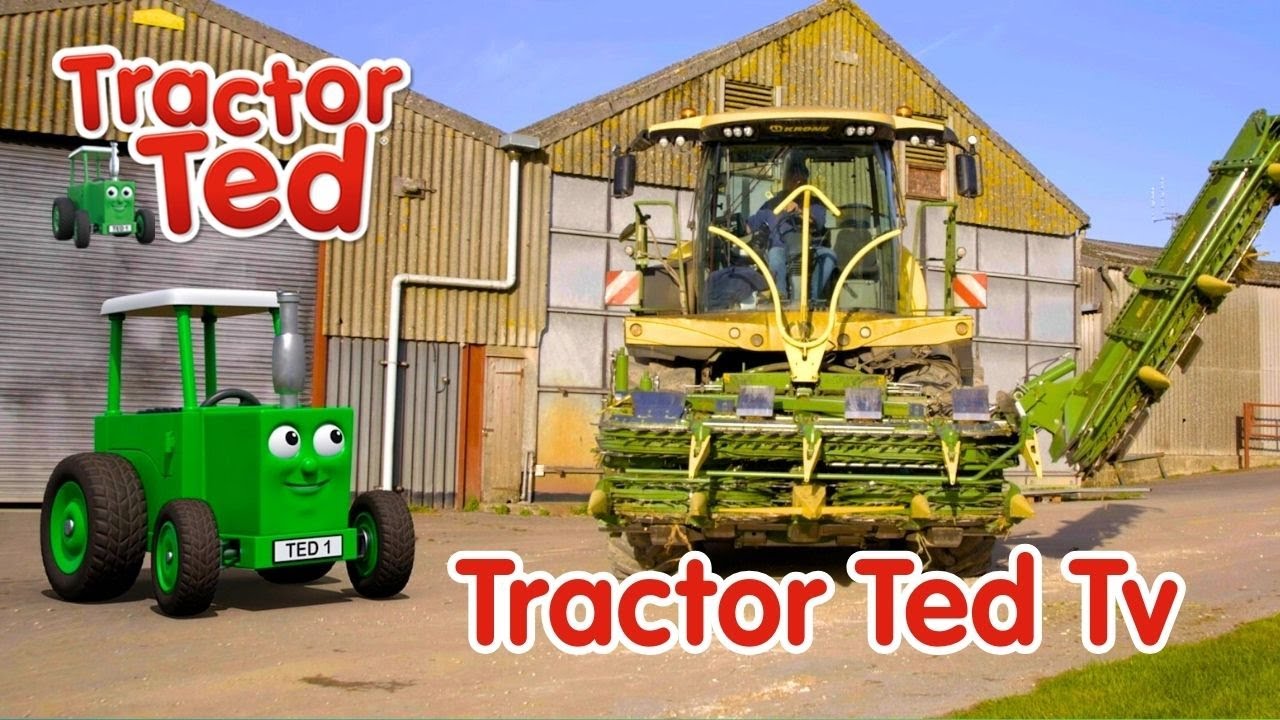 Do You LOVE Big Machines?! 🚜 Tractor Ted TV Trailer Compilation