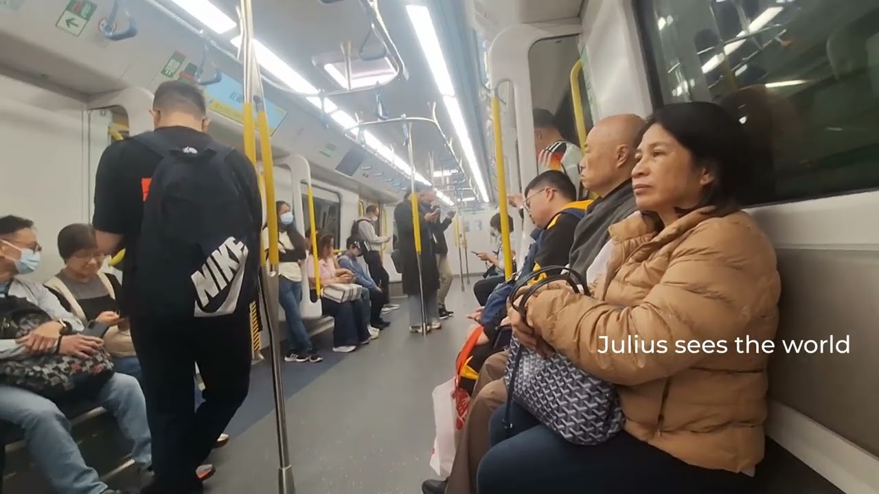 [年初二中大哥] 港鐵東鐵綫 R-Train (D001/D003)旺角東至金鐘行車片段