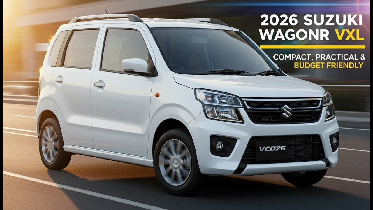 2026 Suzuki WagonR VXL – Compact, Practical & Budget Friendly