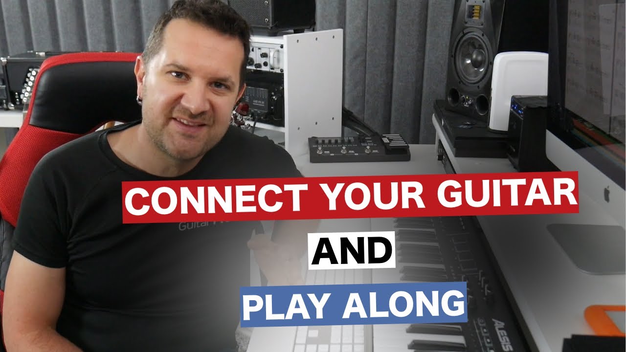 Learn Guitar Pro 7.5:  Connect your guitar with the line-in functionality