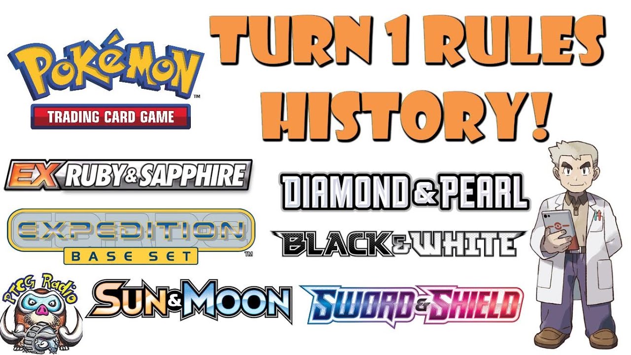 Pokemon Turn 1 Rules History – Big Changes Through the Years!