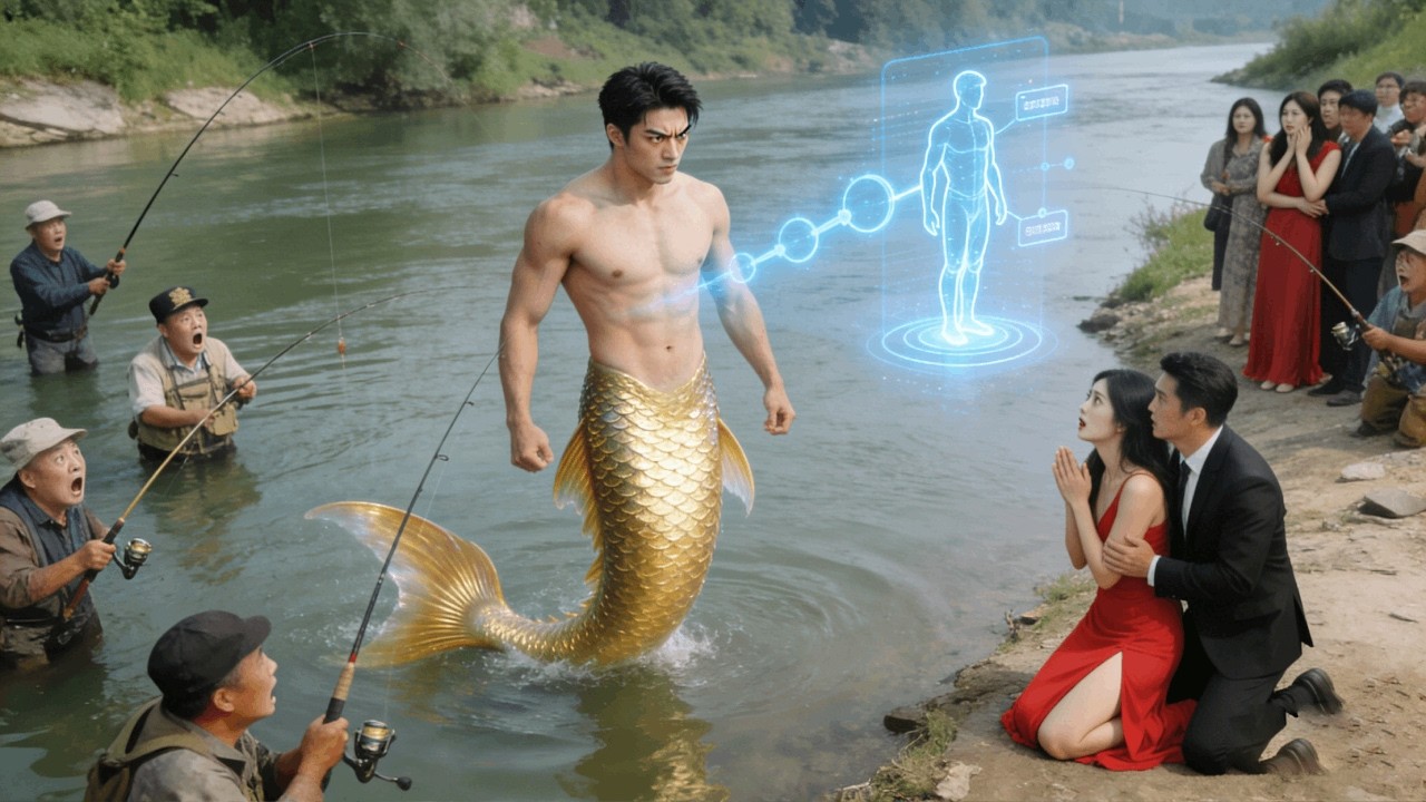 Isda sa ilog niloko ang lahat, siya pala ay diyos-dragong nagkatawang-tao, natakot ang lahat.