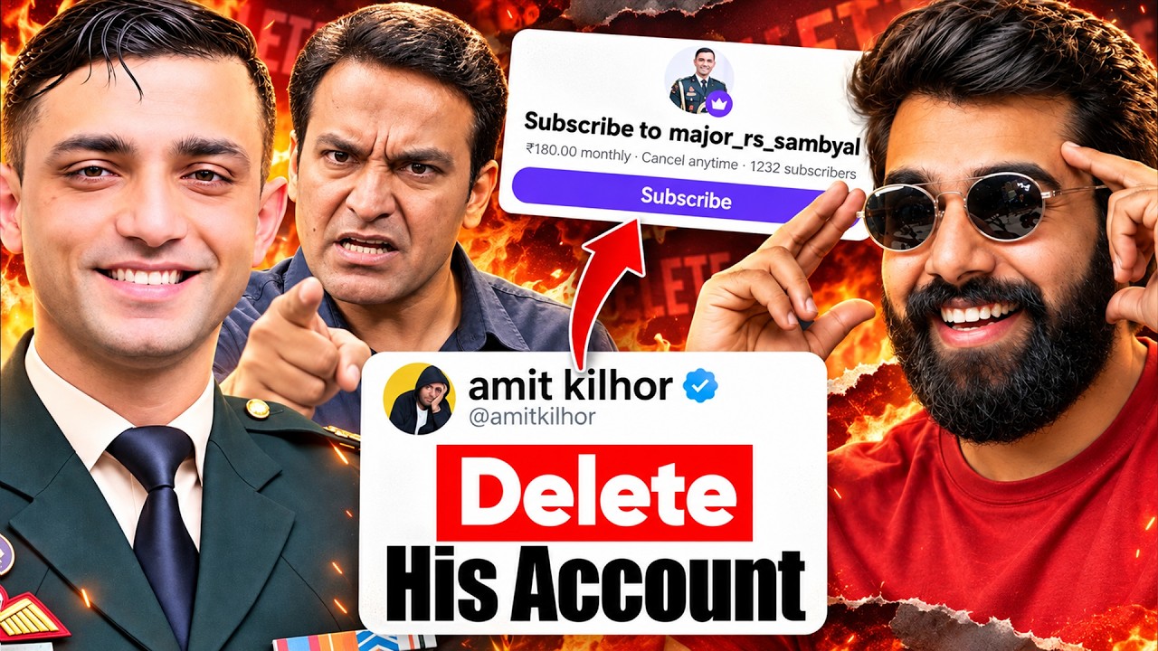 Why Major Rishabh Sambyal's Insta Subscription Triggered Liberals?