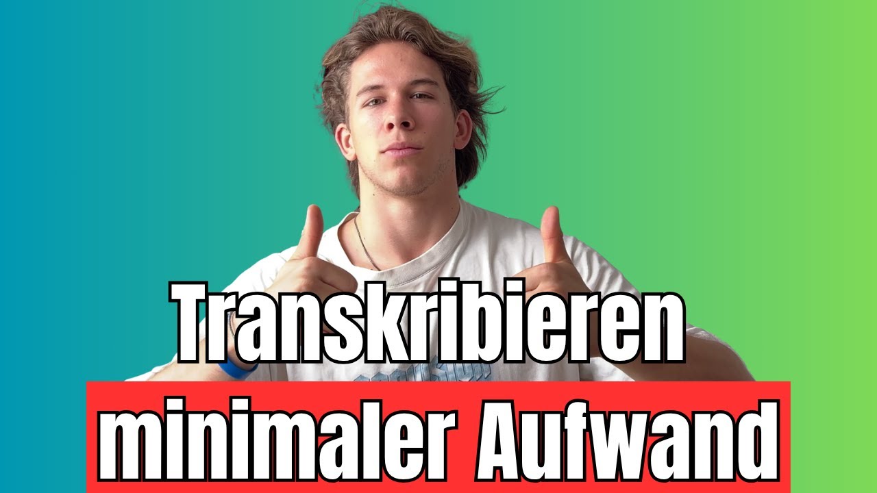 Bachelorarbeit - Tipps zum Transkribieren