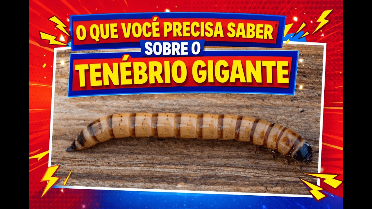 O QUE VOCÊ PRECISA SABER SOBRE O TENÉBRIO GIGANTE !