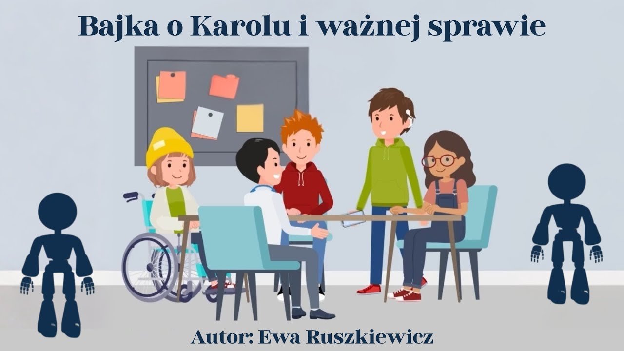 Bajka o Karolu i ważnej w sprawie w polskim języku migowym PJM