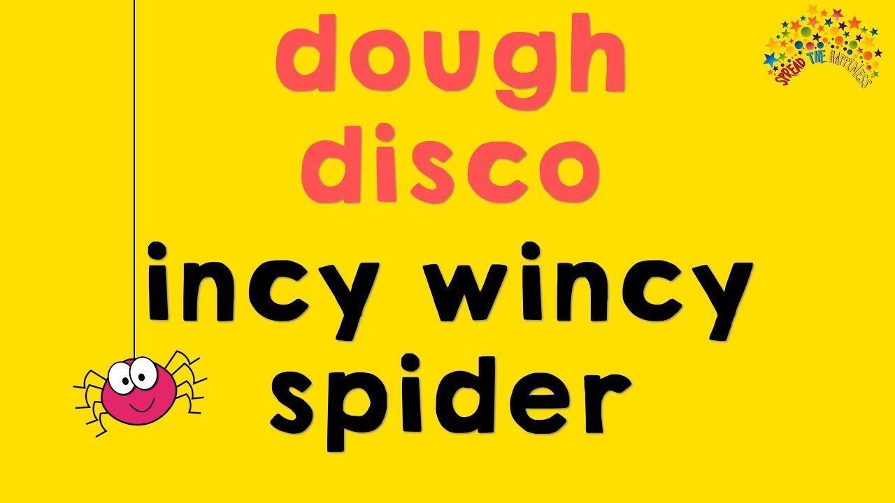 Incy Wincy Spider | Nursery Rhyme With Playdough | Dough Disco | Educational Cartoon for Kids