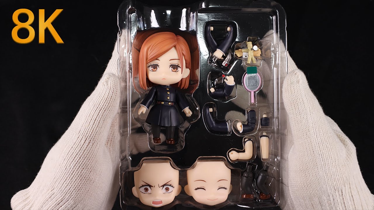 [8K] Nendoroid Nobara Kugisaki (Jujutsu Kaisen) unboxing