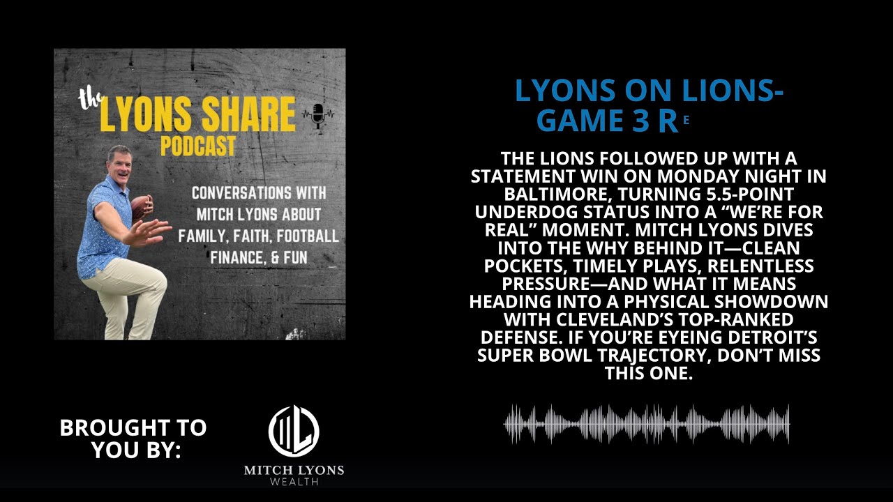 Lyons on Lions - game 3 '25