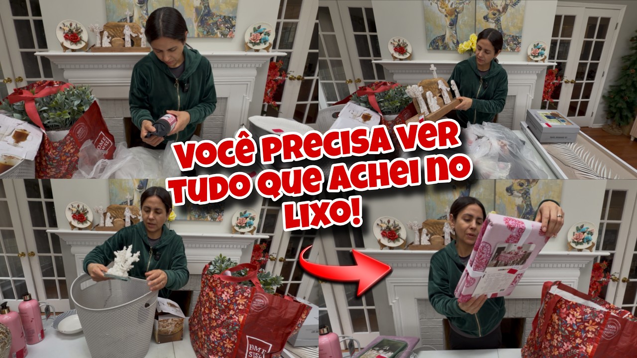 Você precisa ver tudo que achei no lixo das lojas dos Estados Unidos!🇺🇸