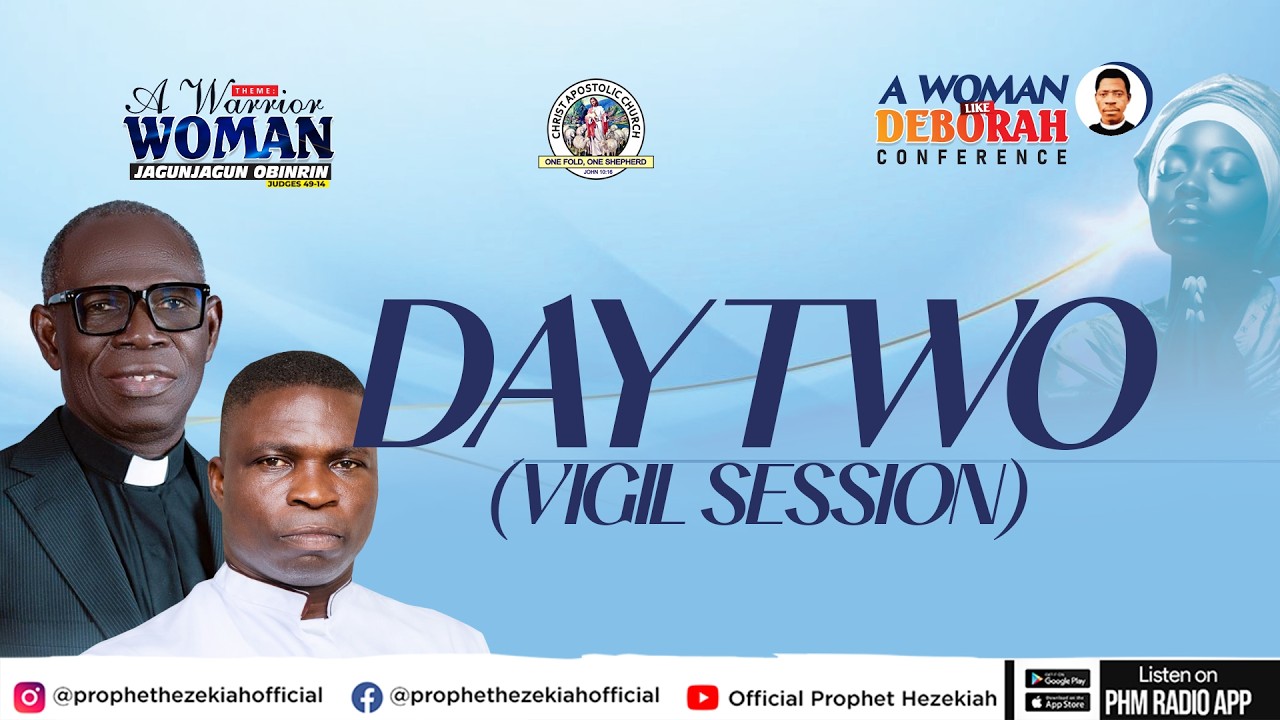 A WOMAN LIKE DEBORAH CONFERENCE 2026 || DAY TWO || VIGIL SESSION || PHMEDIA LIVE BROADCAST