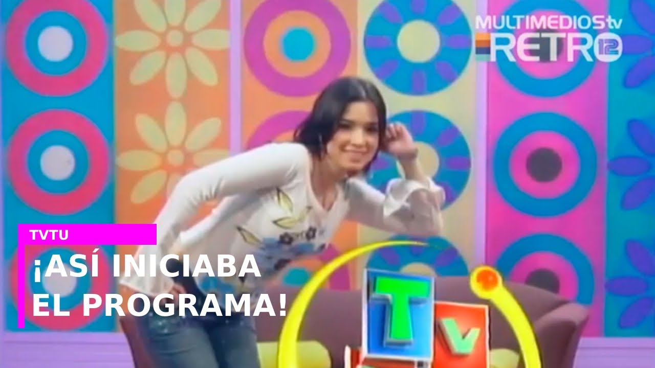 Asi iniciaba TVTU con Laura G