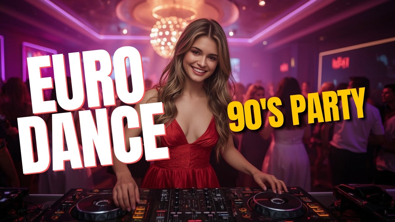 Eurodance 90’s Remix Style ( Vol. 025 )  Fast Beat Retro Dance Track for Loud Workout & Fun