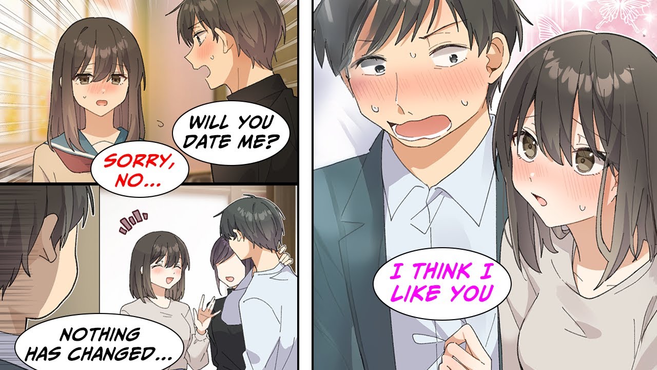 [Manga Dub] I got rejected by her in high school&hellip; now she confessed to me 7 years later!? [RomCom]