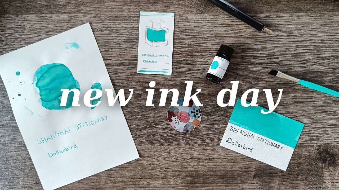 New Ink Day | Shanghai Stationary 'Dollarbird' 🐦