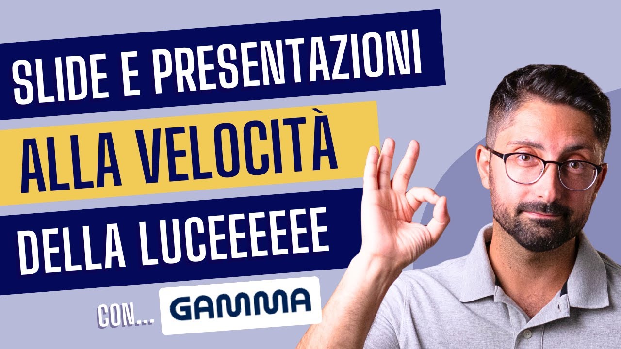 Creo una Presentazione in 60 secondi con GAMMA: Funziona Davvero?