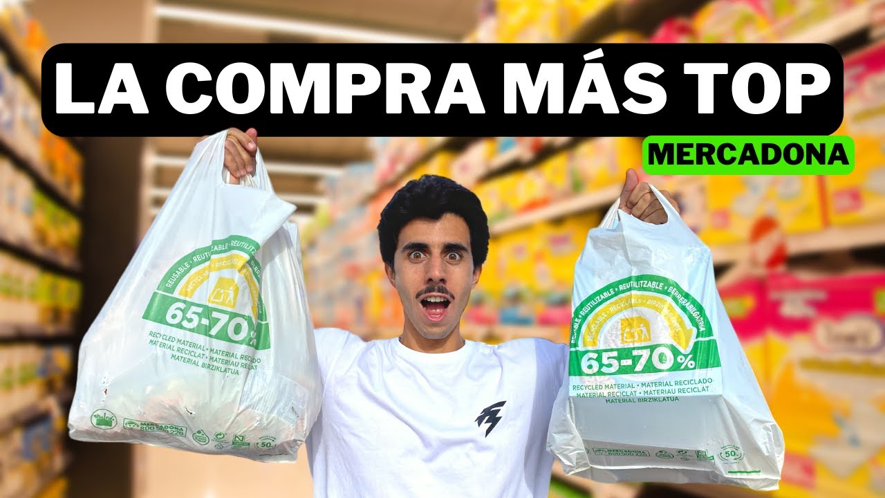 Qué COMPRO en MERCADONA para ganar MÚSCULO