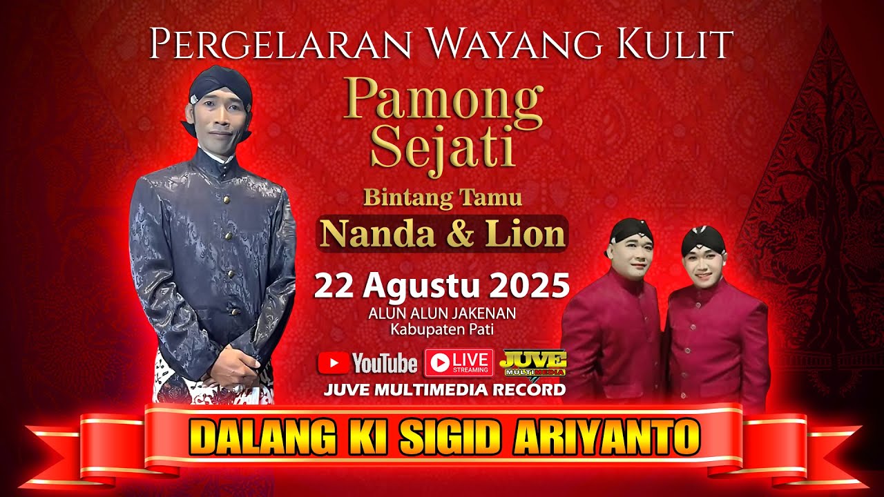🔴 LIVE WAYANG KULIT KI SIGID ARIYANTO - PAMONG SEJATI - Feat Nanda & Lion - 22 AGUSTUS 2025