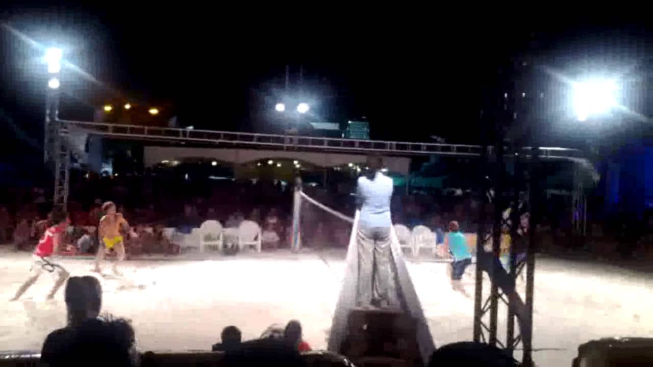 Echange exceptionnel de Beach Tennis - Final Aruba ITF G1  Calbucci-Garavini vs. Marighella-Meliconi