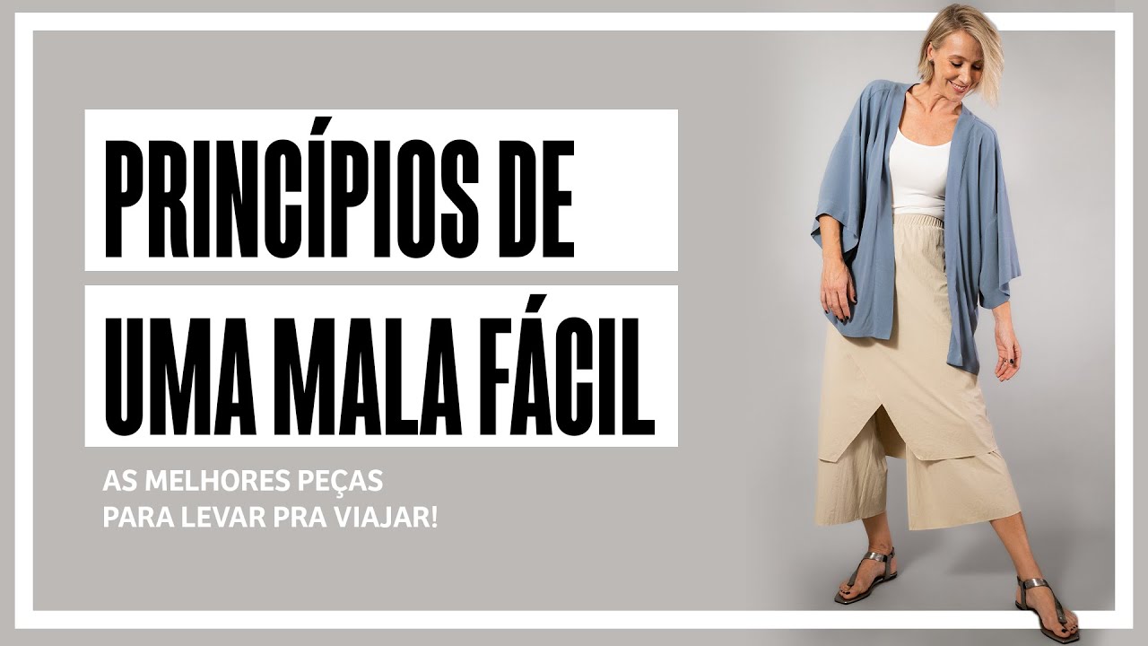 PRINC&Iacute;PIOS DE UMA MALA F&Aacute;CIL: AS MELHORES PE&Ccedil;AS PARA LEVAR PRA VIAJAR!