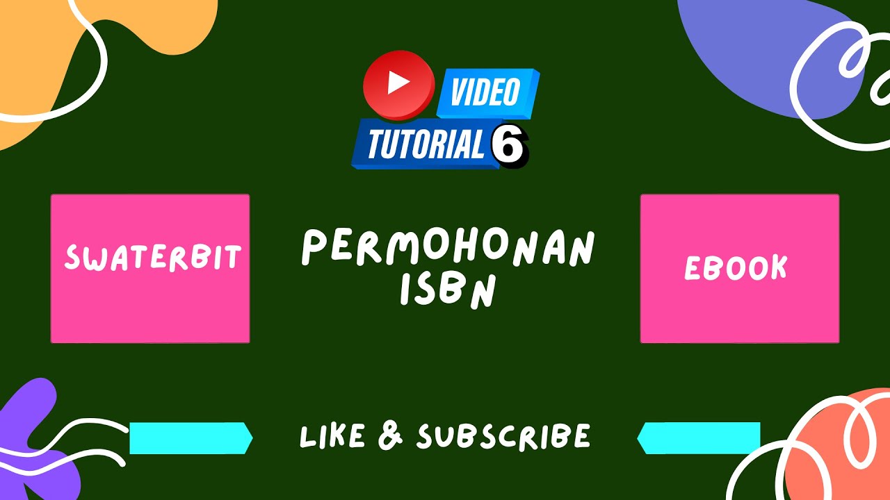 Tutorial 6:  Permohonan ISBN