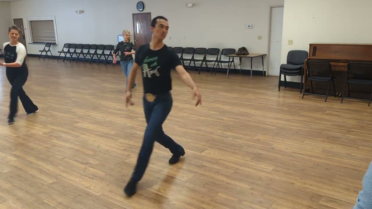 Downpour line dance @ Rohnert Park Senior Center; 24 October 2023