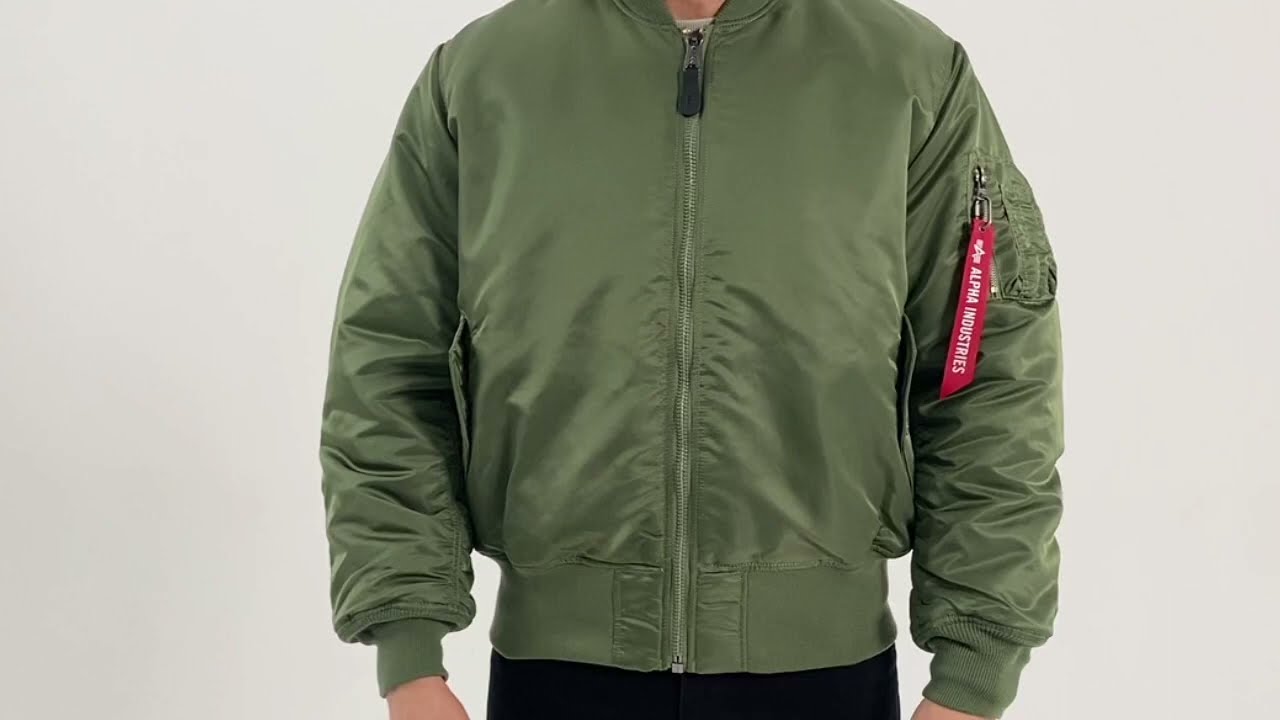 Обзор бомбера Alpha Industries MA-1 Sage