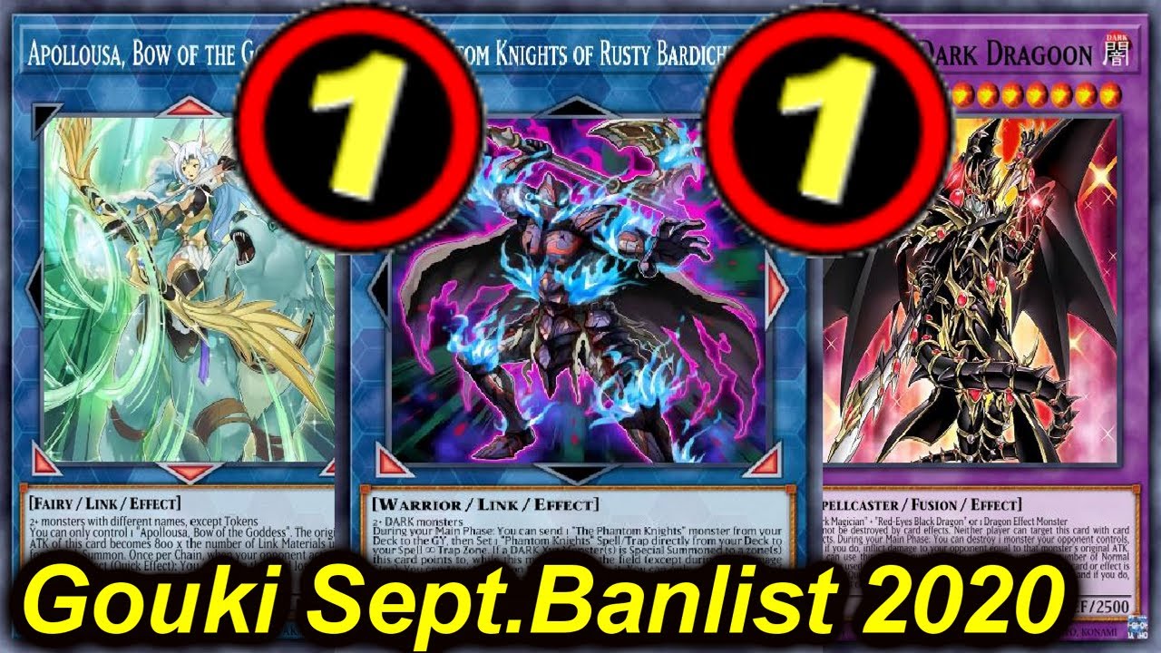 【YGOPRO】GOUKI RUSTY BARDICHE DECK - NEW TCG BANLIST SEPTEMBER 2020