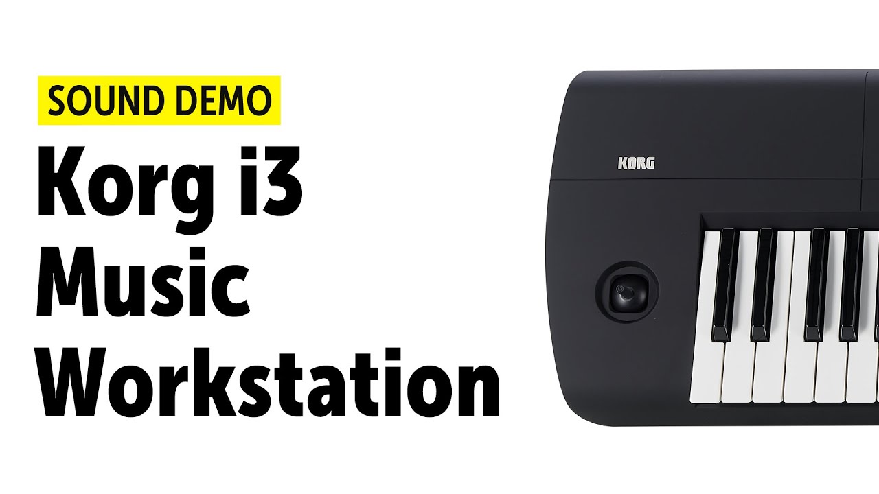 Korg i3 Music Workstation Sound Demo (no talking)
