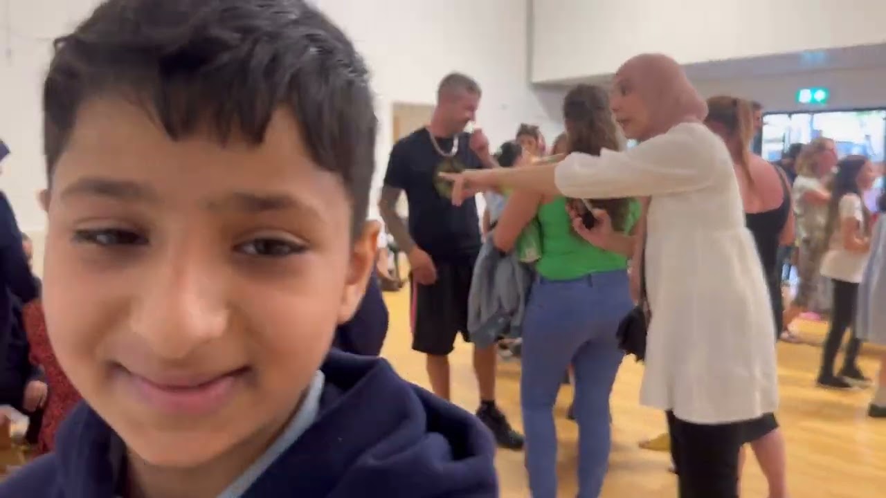 Rana Youzarsif Ali Khan last day at year 6 six dolphin school Bristol