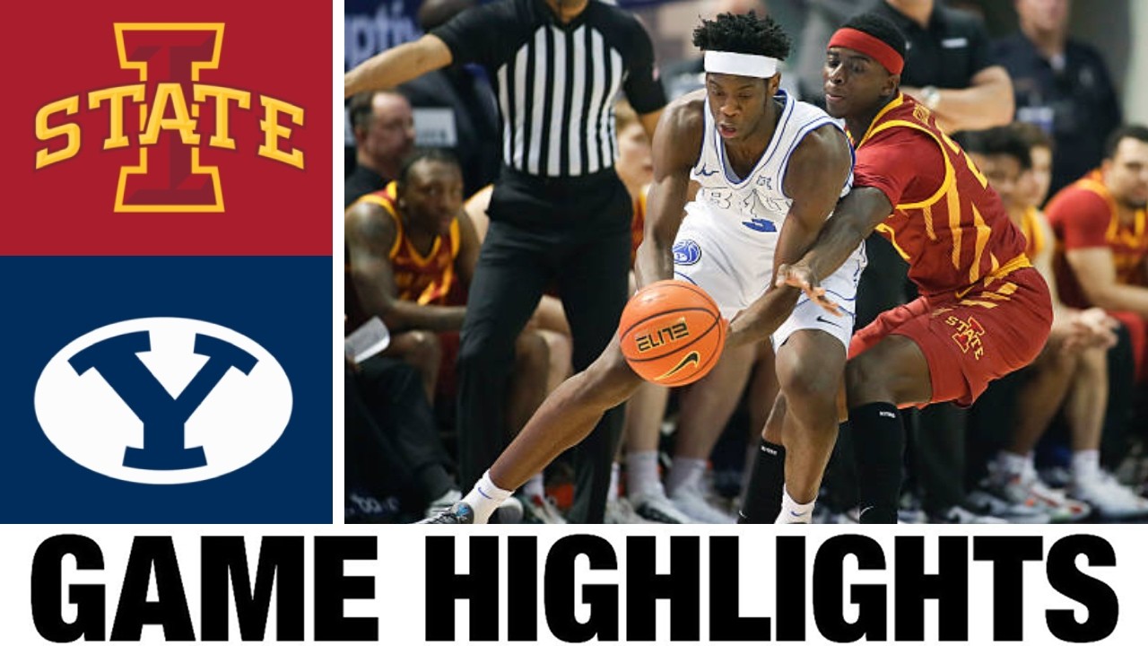 #6 Iowa State vs BYU Highlights | Men's Basketball | College Basketball 2026