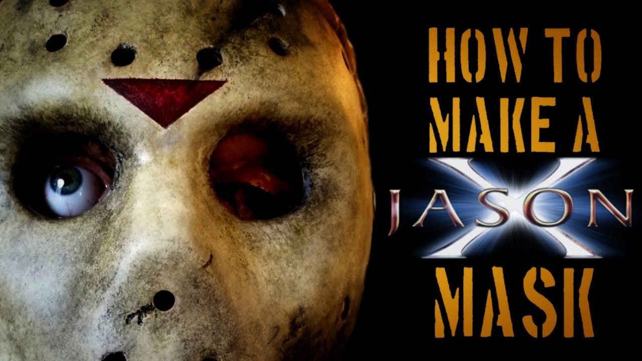 How To Make A Jason X  Mask. Friday The 13th Cosplay.  DIY