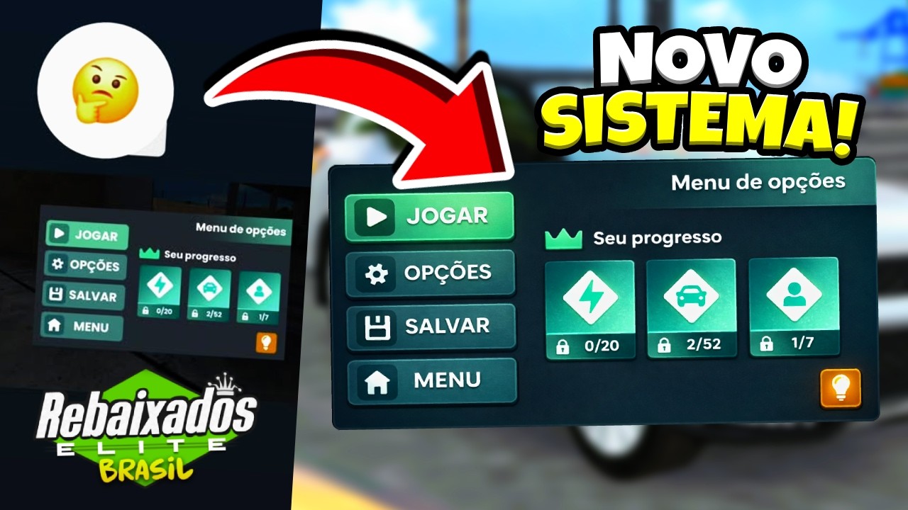 FINALMENTE!! NOVO SISTEMA DE SALVAR JOGO no REBAIXADOS ELITE BRASIL!!!😱👀