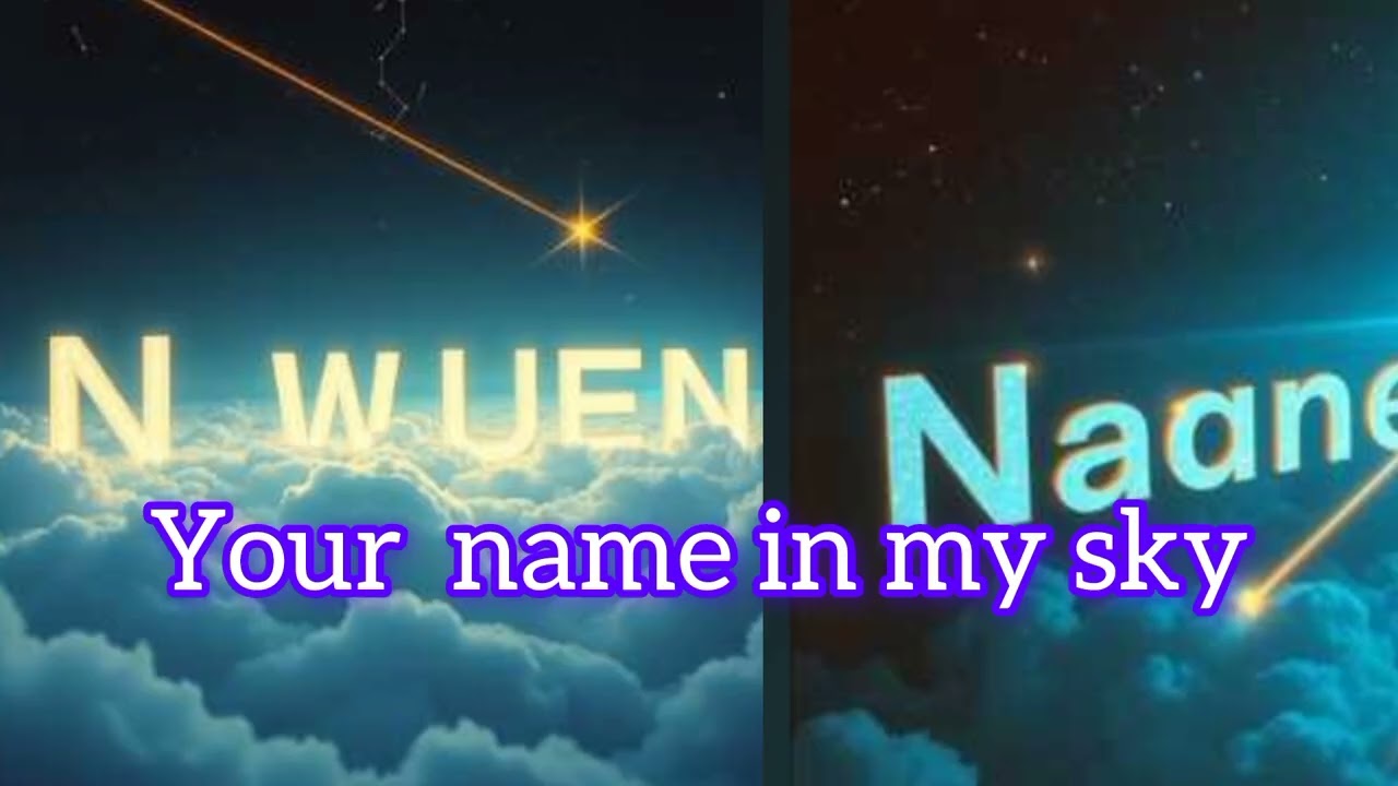 Song : Your name in my sky