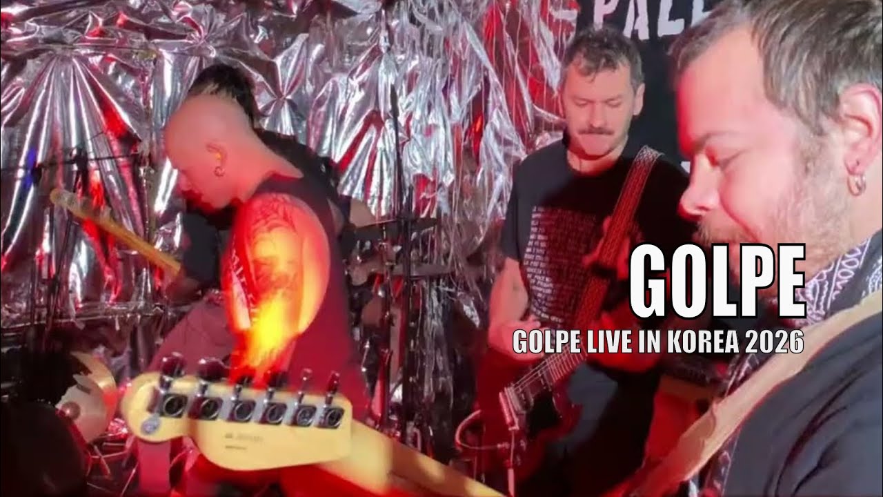 GOLPE Live @ Seendosi, Seoul &mdash; Italian Punk Finale | Korea Tour 2026 
