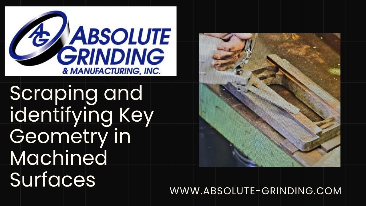 Scraping Part 1: Scraping and identifying Key Geometry in Machined Surfaces