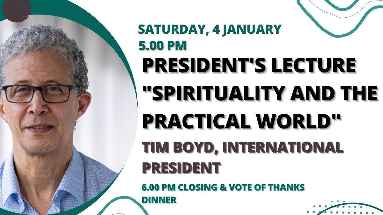 PRESIDENT'S LECTURE: 