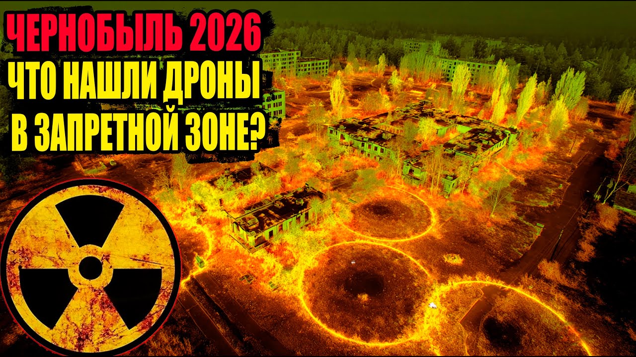 ЧЕРНОБЫЛЬ 2026: Что Дроны Нашли В ЗАПРЕТНОЙ ЗОНЕ После 40 Лет?