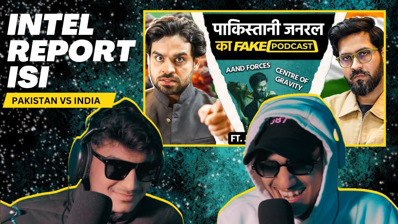 Pakistani Duo Reacts to Fake Podcast with Pakistani General | Satish Ray