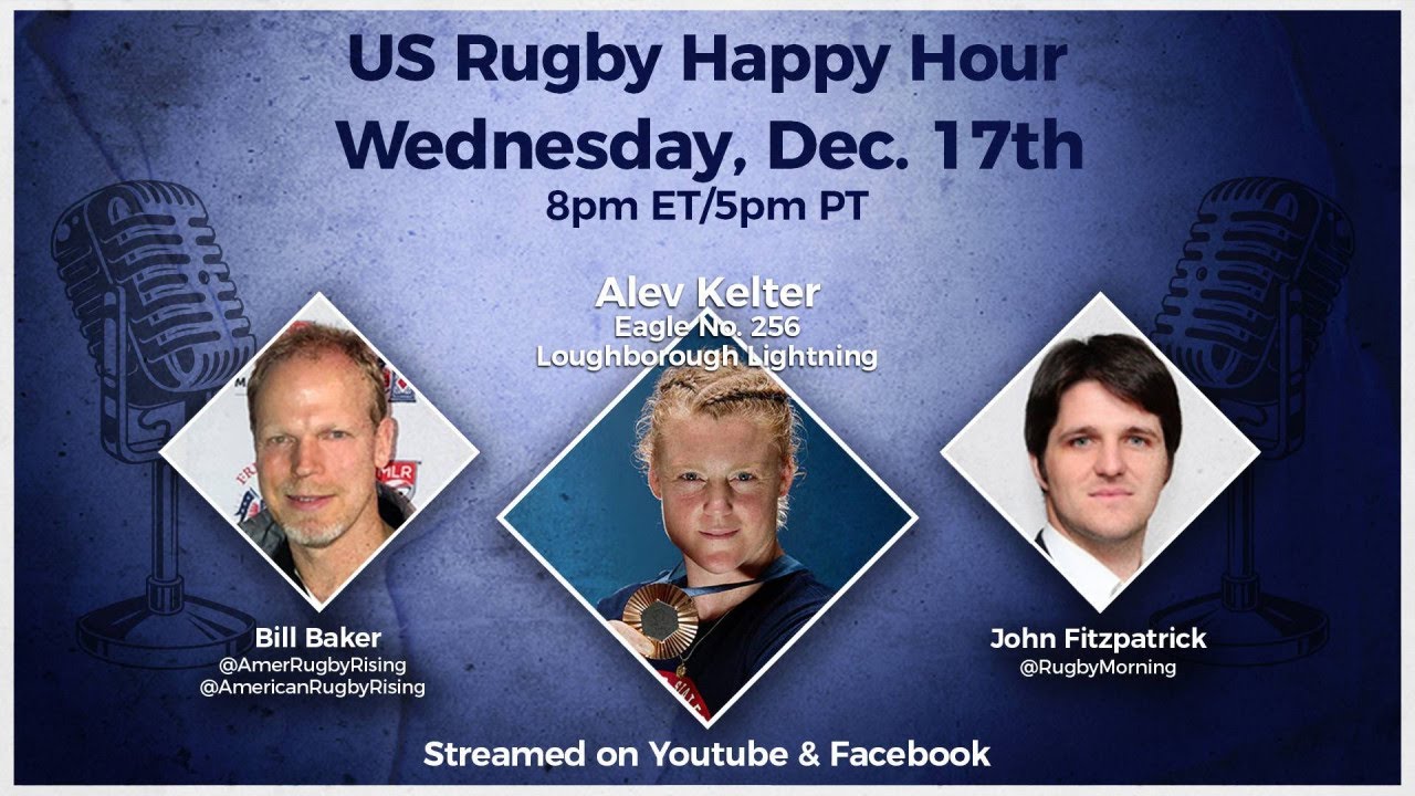 Alev Kelter - 🚨 US Rugby Happy Hour