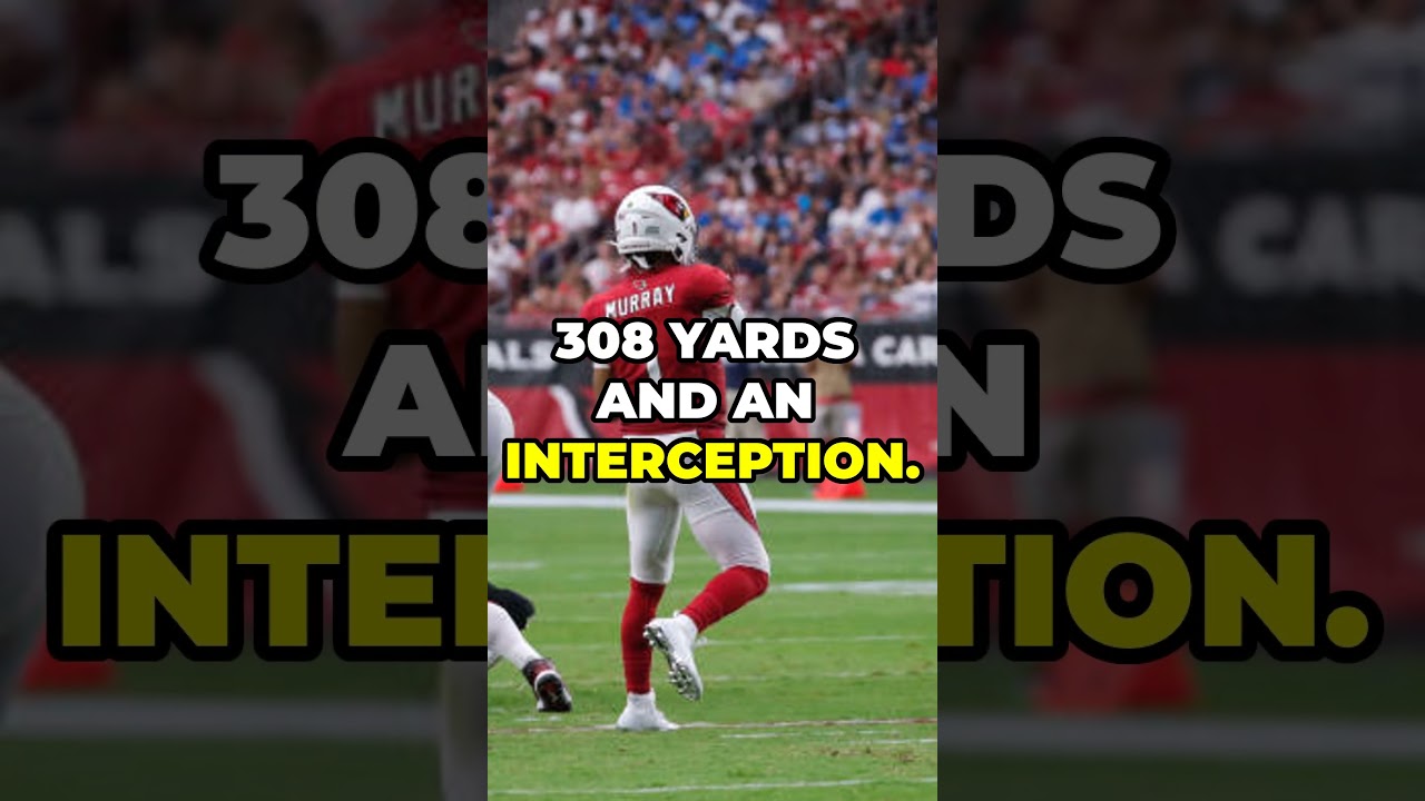 Kyler Murray's Epic NFL Debut! 