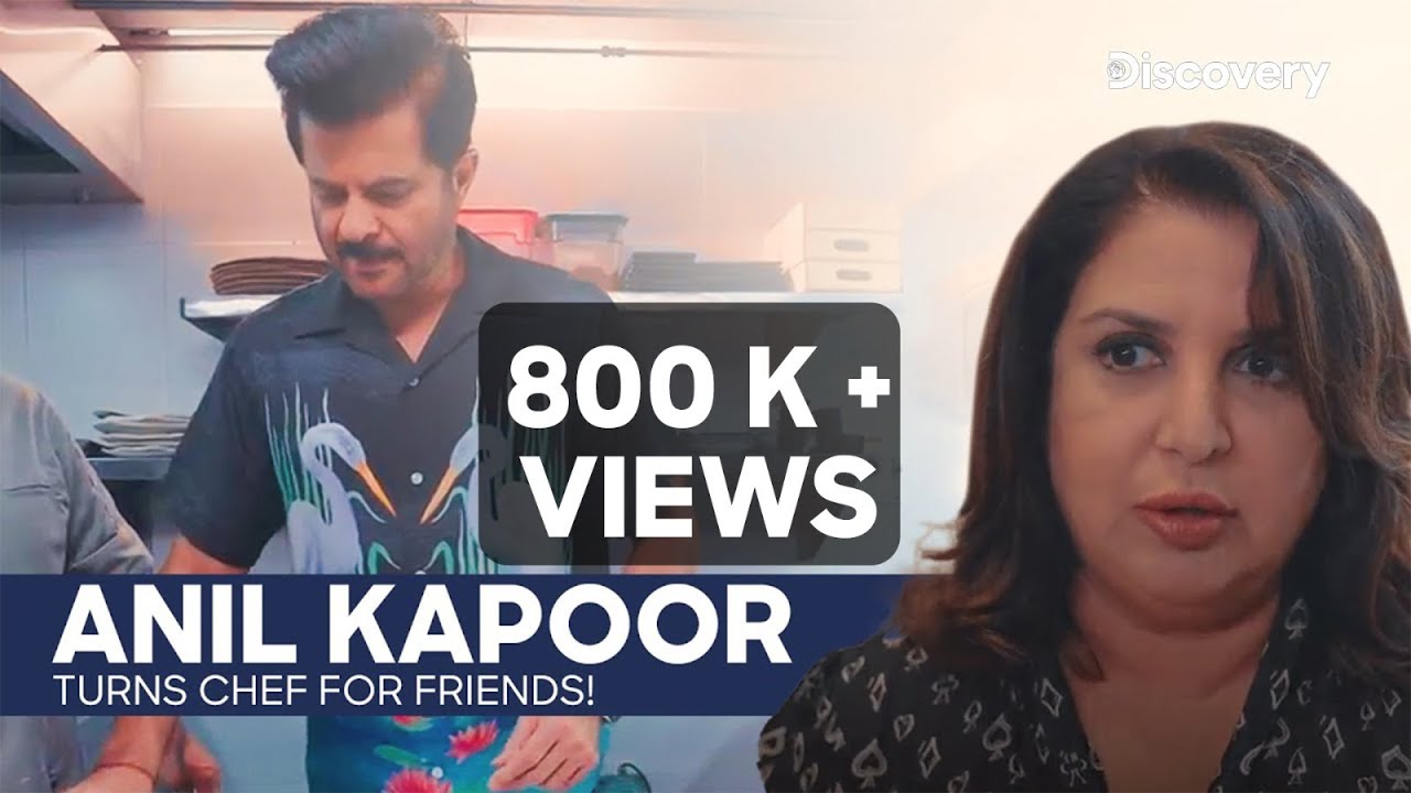 Anil Kapoor's Jaw-Dropping Meal for his BFFs! | Star VS Food | Discovery Channel India
