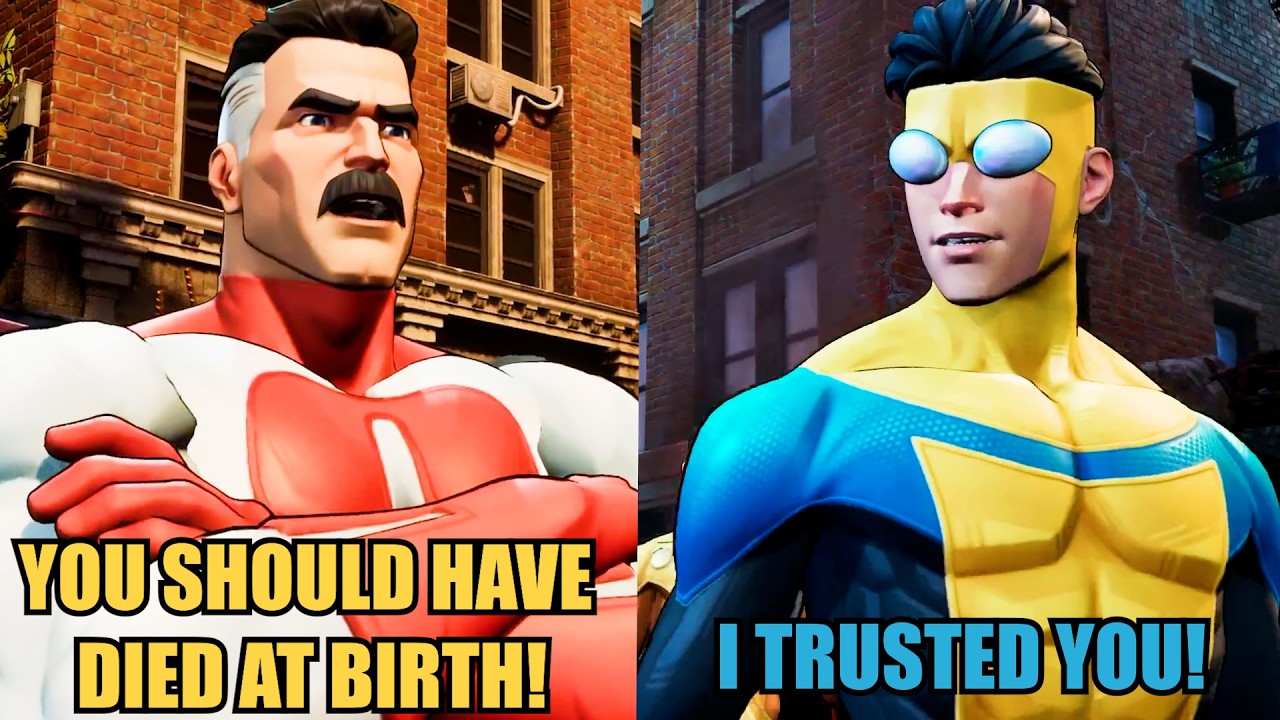 INVINCIBLE VS - All Omni-Man Interaction Dialogues